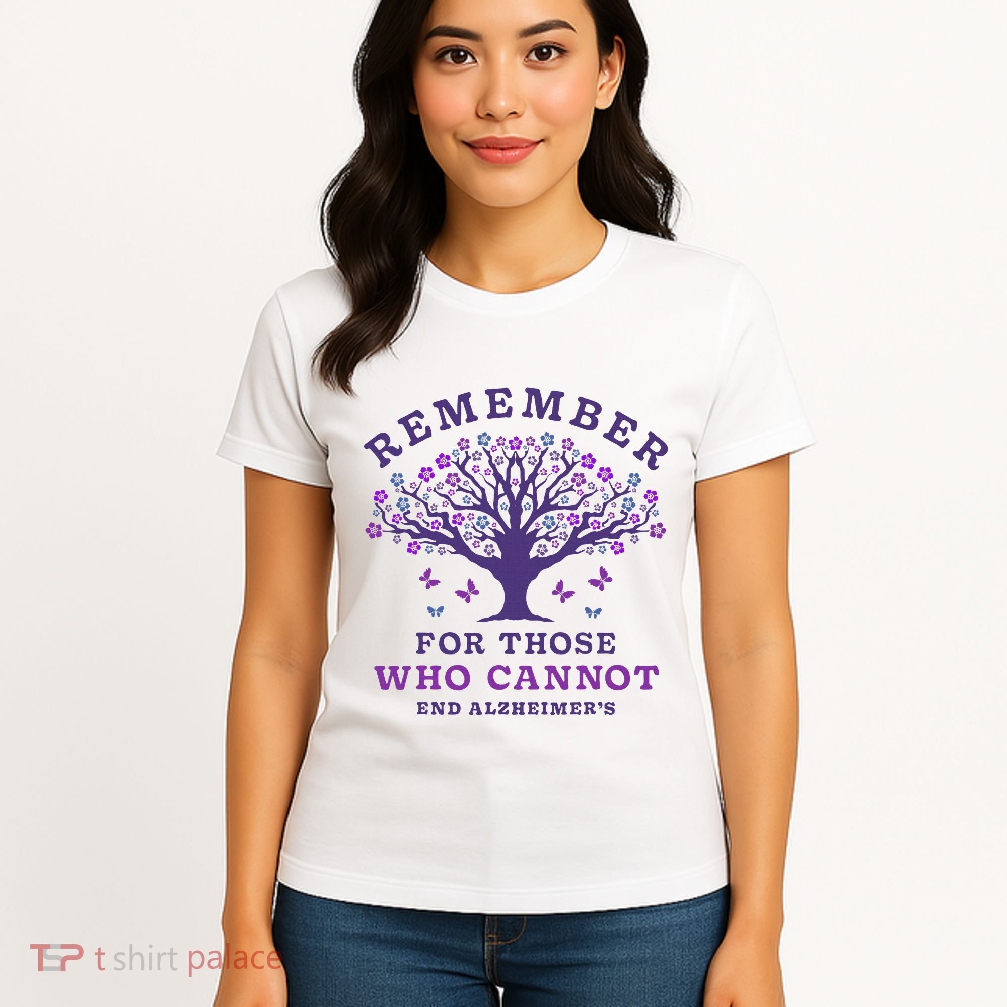 Remember For Those Who Cannot AlzheimerS Awareness Dementia Women's T-Shirt