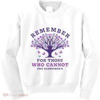 Remember For Those Who Cannot AlzheimerS Awareness Dementia Kids Sweatshirt thumb 0