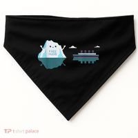 Retro Funny Titanic 1912 Cruise Ship Titanic USA-Made Doggie Bandana thumb 0