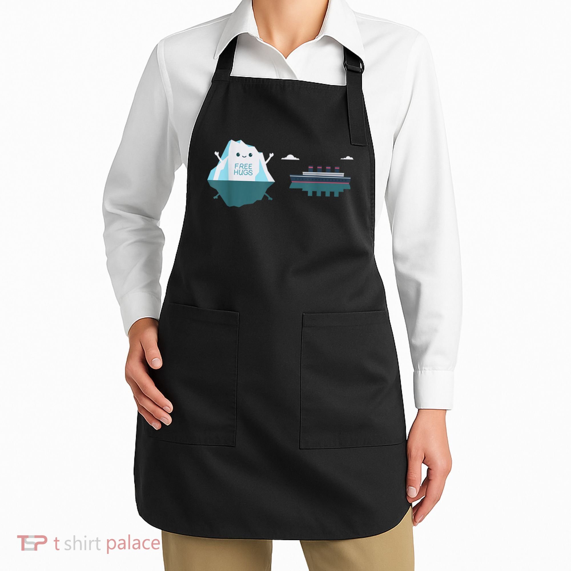 Retro Funny Titanic 1912 Cruise Ship Titanic Apron