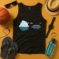 Retro Funny Titanic 1912 Cruise Ship Titanic Tank Top thumb 4
