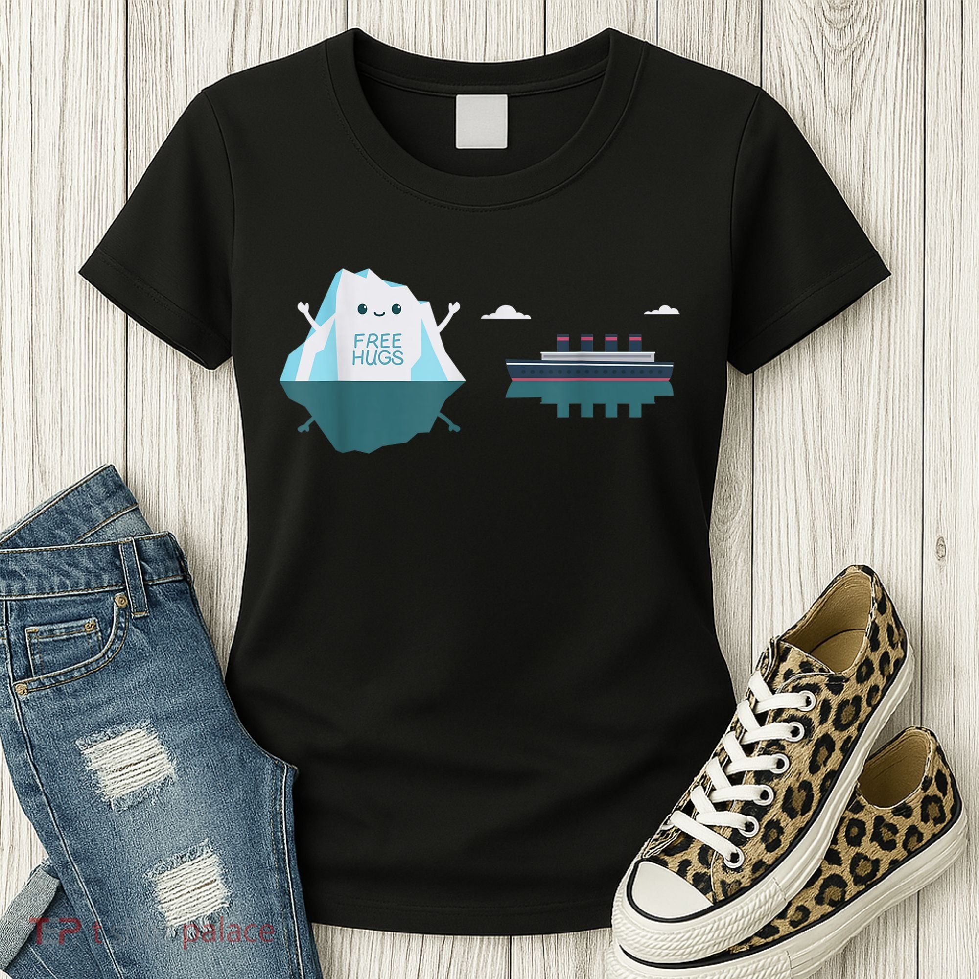 Retro Funny Titanic 1912 Cruise Ship Titanic Women's T-Shirt