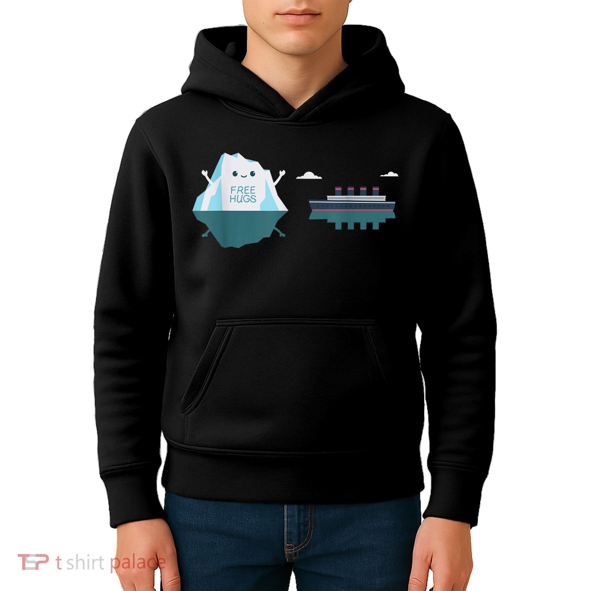 Retro Funny Titanic 1912 Cruise Ship Titanic Kids Hoodie