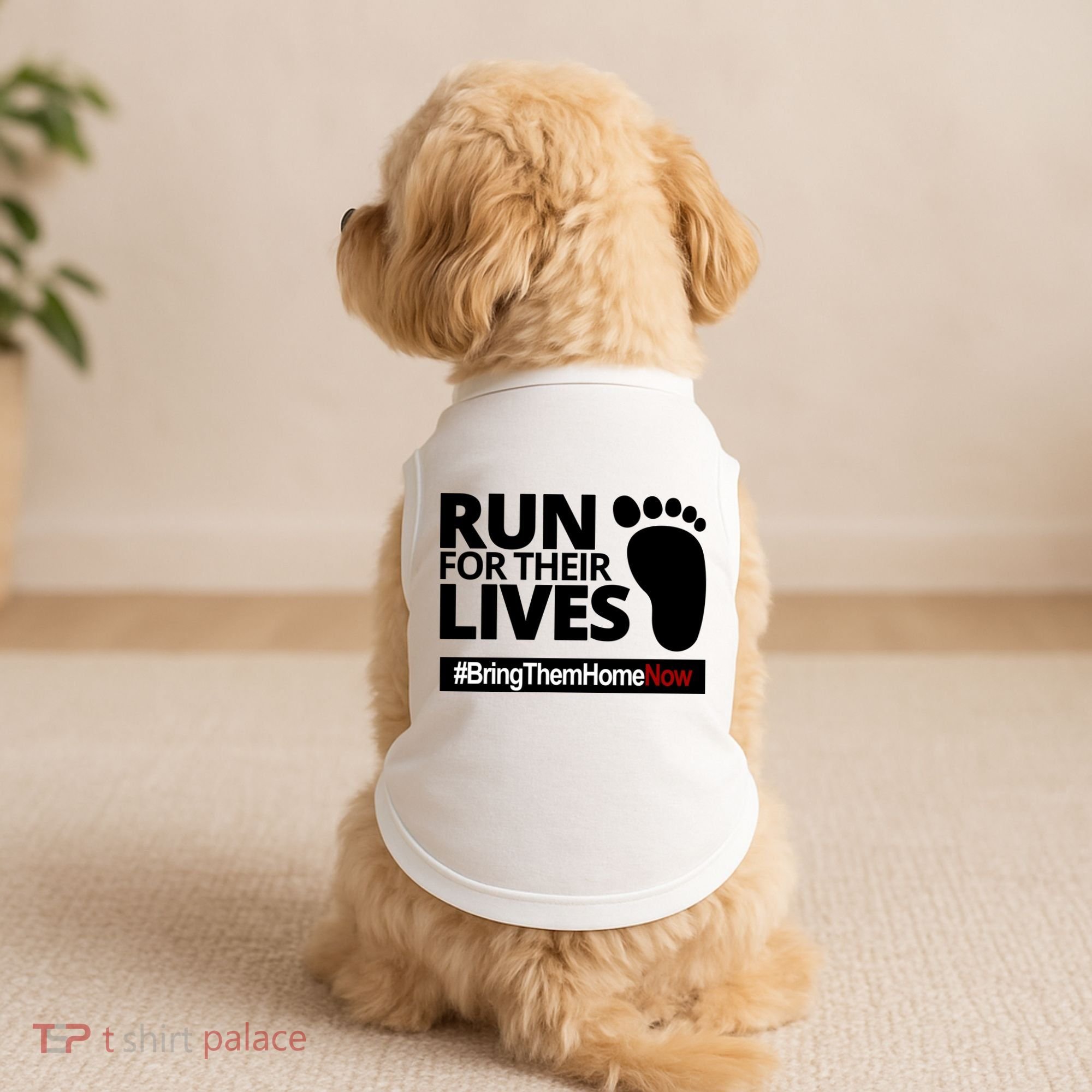 Run For Their Lives Bring Them Home Now Awareness Doggie Tank