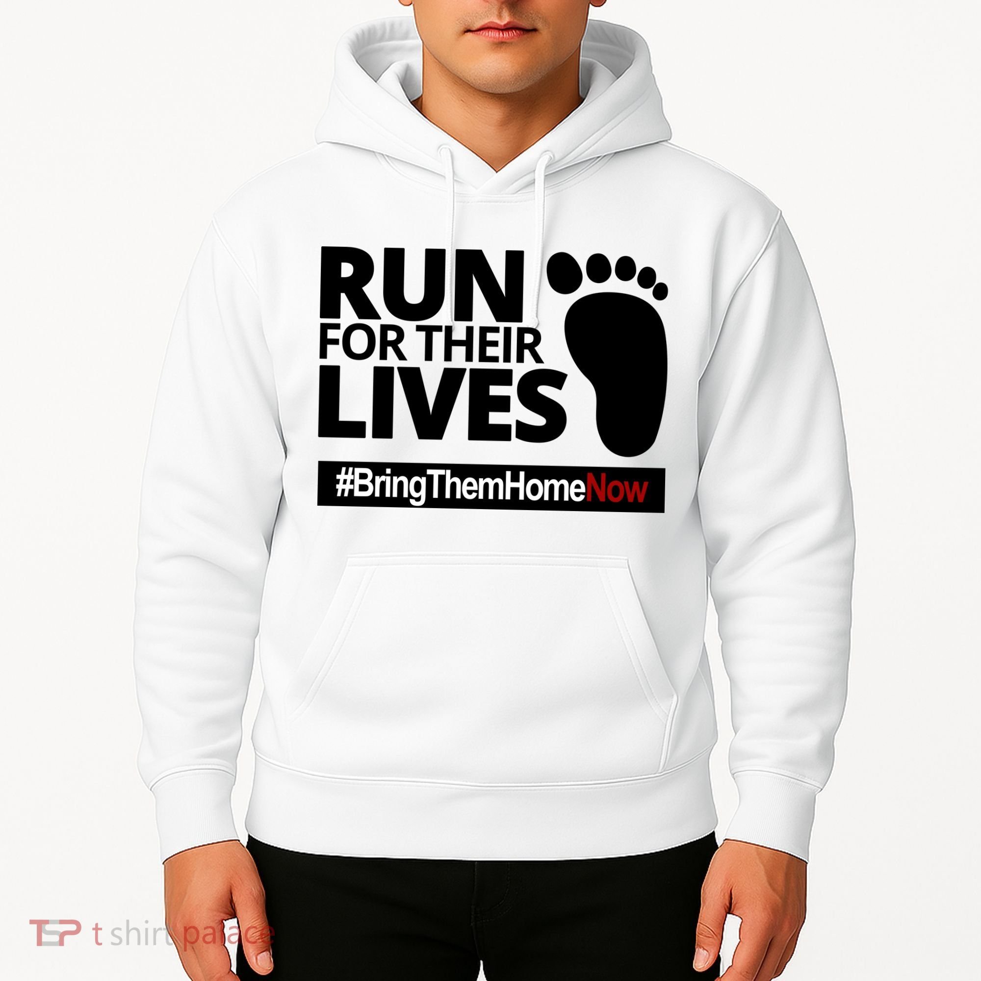 Run For Their Lives Bring Them Home Now Awareness Hoodie