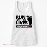Run For Their Lives Bring Them Home Now Awareness Women's Tank Top thumb 0