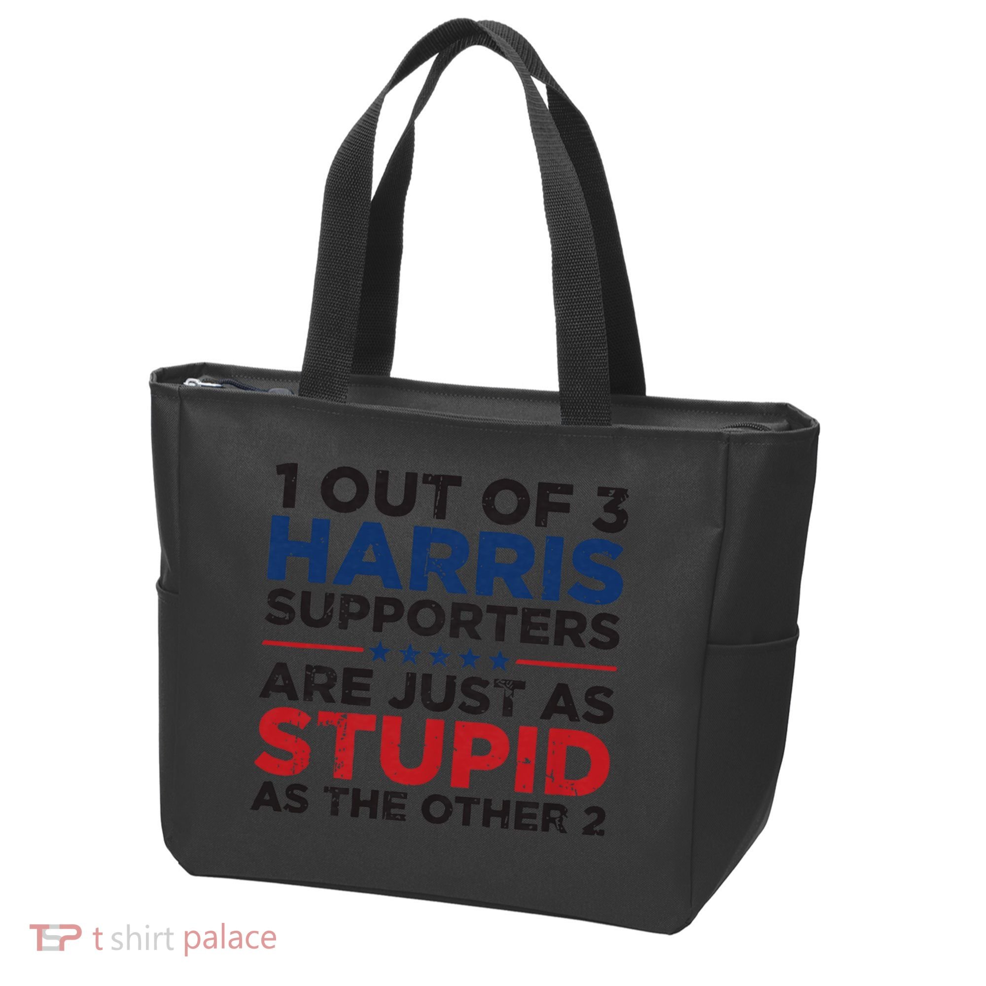 Retro Funny Trump 1 Out Of 3 Kamala Harris Supporters Tote Bag