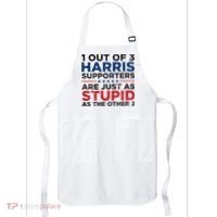 Retro Funny Trump 1 Out Of 3 Kamala Harris Supporters Apron thumb 0