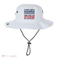 Retro Funny Trump 1 Out Of 3 Kamala Harris Supporters Bucket Hat thumb 0