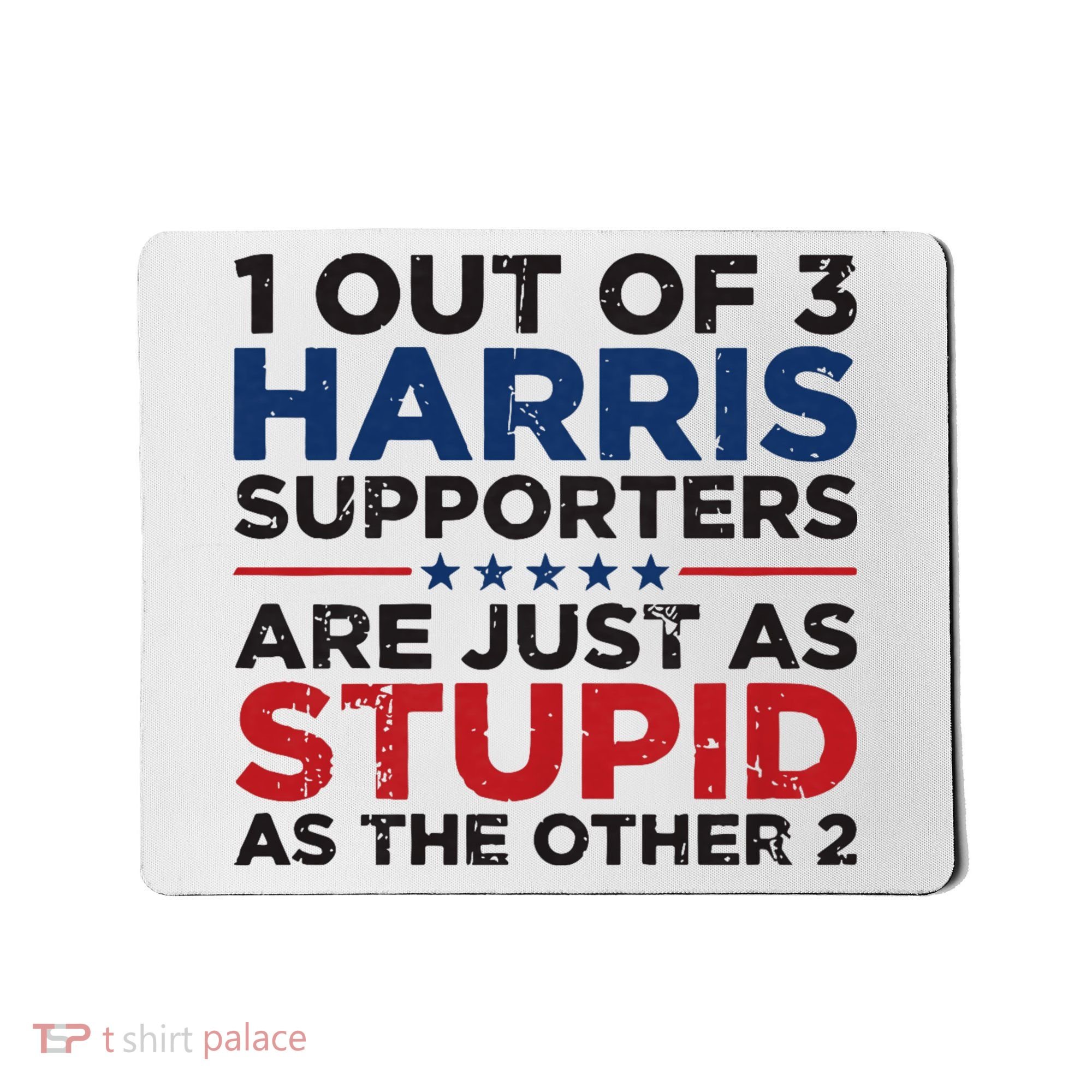 Retro Funny Trump 1 Out Of 3 Kamala Harris Supporters Mousepad