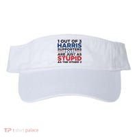 Retro Funny Trump 1 Out Of 3 Kamala Harris Supporters Visor thumb 0