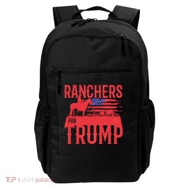 Ranchers For Trump Conservative Republican Support President Gift Backpack