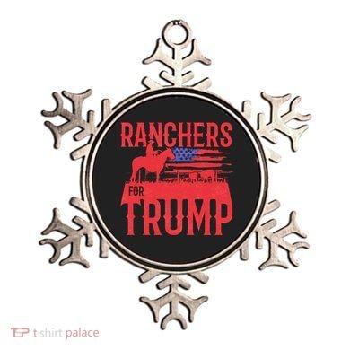 Ranchers For Trump Conservative Republican Support President Gift Ornament
