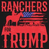 Ranchers For Trump Conservative Republican Support President Gift Ornament thumb 1