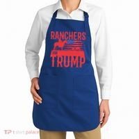 Ranchers For Trump Conservative Republican Support President Gift Apron thumb 2