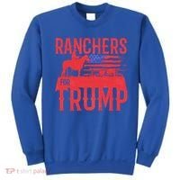 Ranchers For Trump Conservative Republican Support President Gift Sweatshirt thumb 0