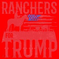 Ranchers For Trump Conservative Republican Support President Gift Santa Hat thumb 1