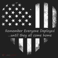 Red Friday Until They Come Home US Flag Heart Golf Towel thumb 3