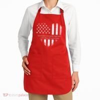 Red Friday Until They Come Home US Flag Heart Apron thumb 2