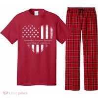 Red Friday Until They Come Home US Flag Heart Pajama Set thumb 0