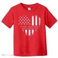 Red Friday Until They Come Home US Flag Heart Toddler T-Shirt thumb 0