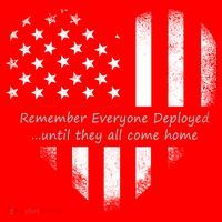 Red Friday Until They Come Home US Flag Heart Visor thumb 3