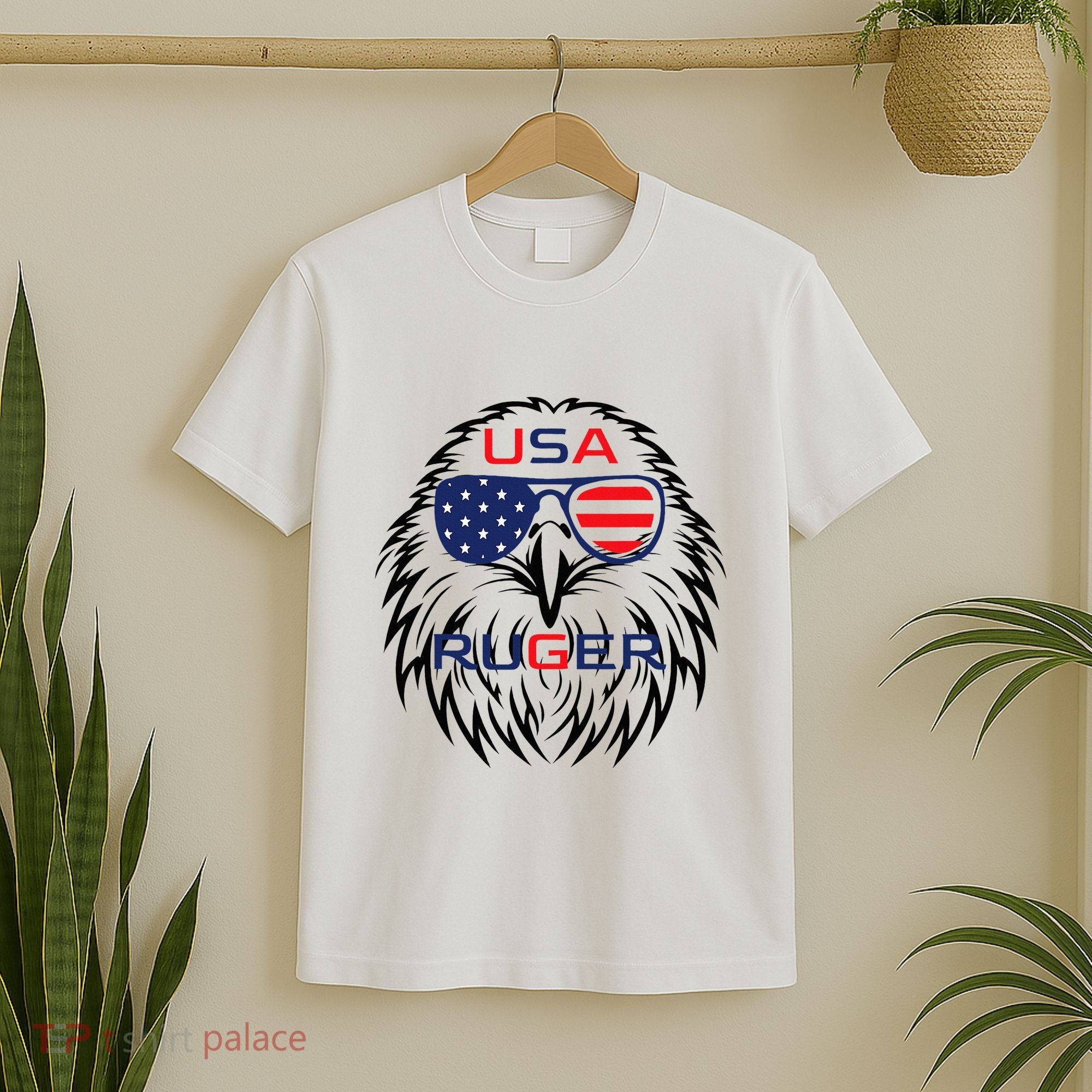 Ruger Family Us Usa American Flag T-Shirt