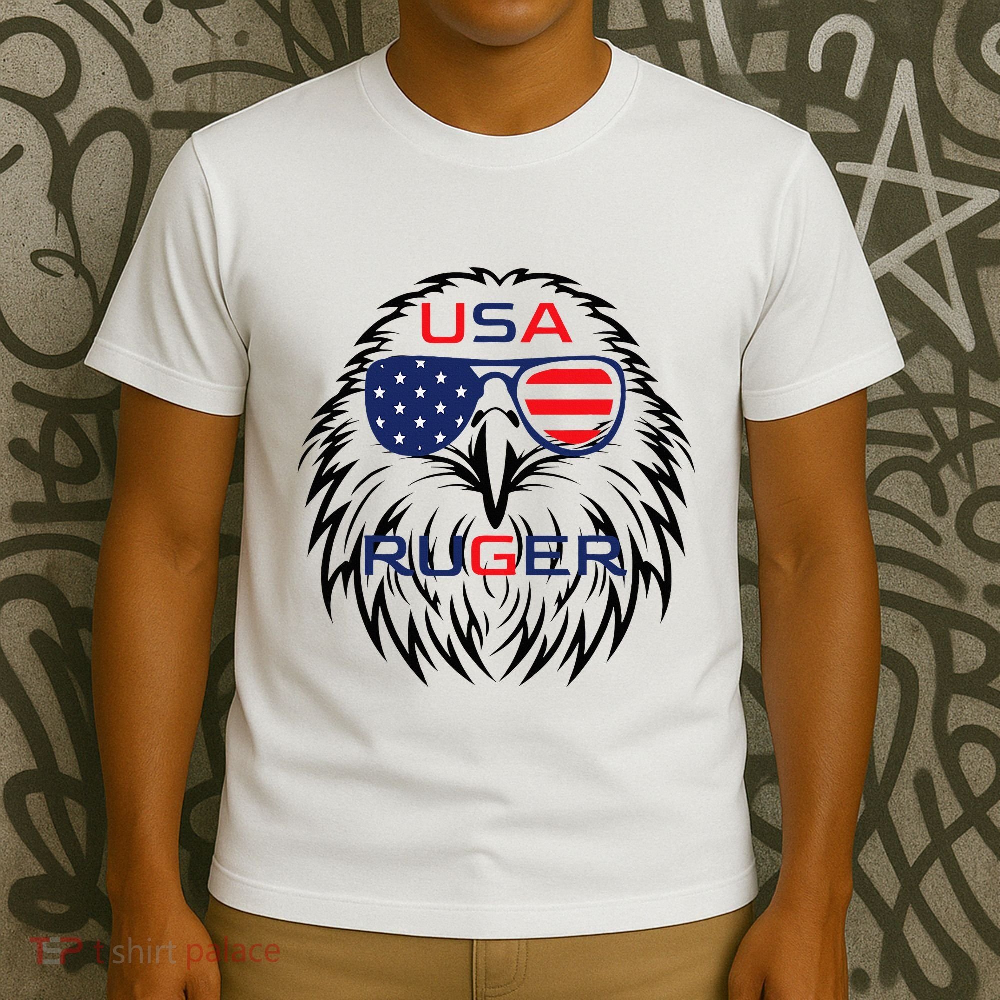 Ruger Family Us Usa American Flag T-Shirt