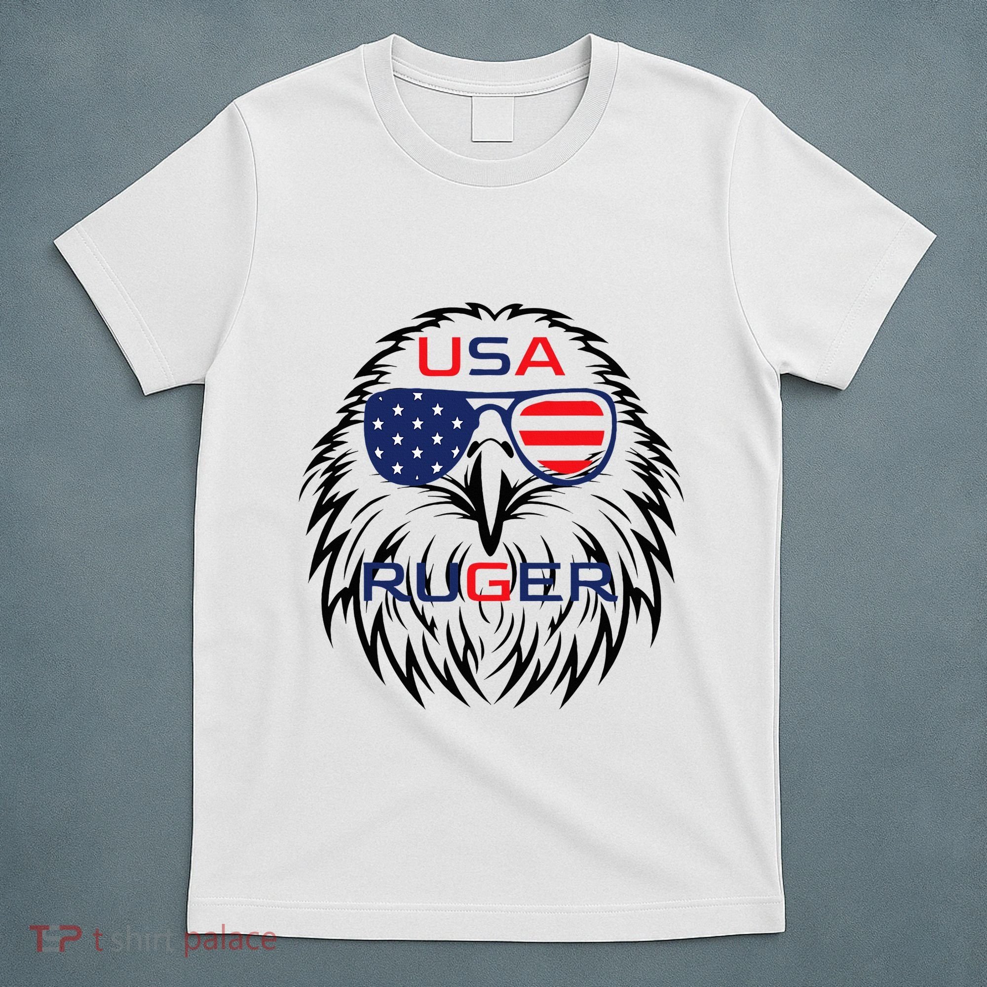 Ruger Family Us Usa American Flag T-Shirt