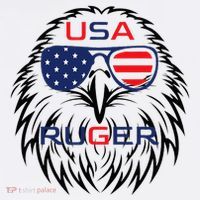 Ruger Family Us Usa American Flag Visor thumb 3