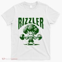 Rizzler Funny Vintage Buff Broccoli Viral Influencer Slang T-Shirt thumb 0