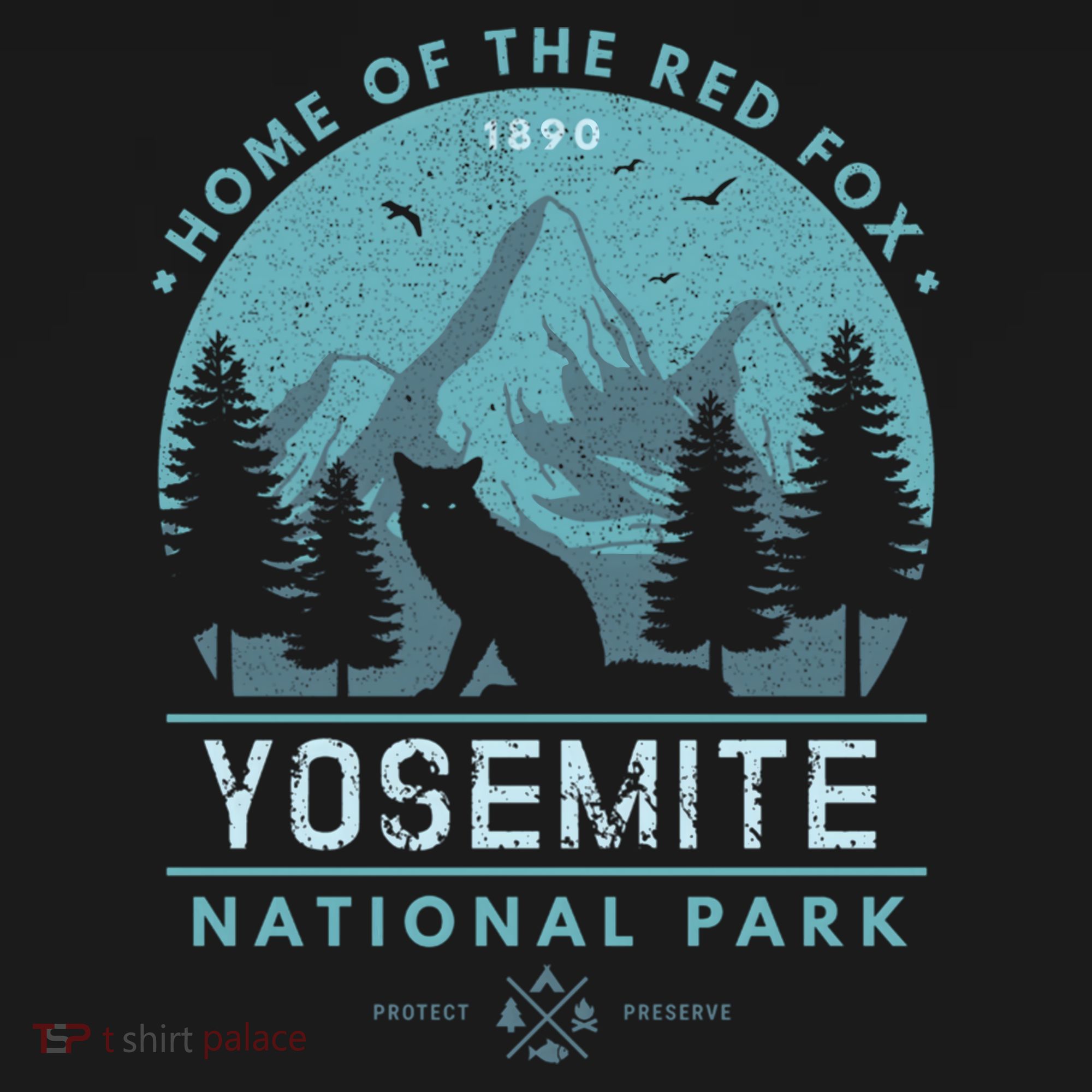Red Fox Wilderness Gift Yosemite National Park California Backpack