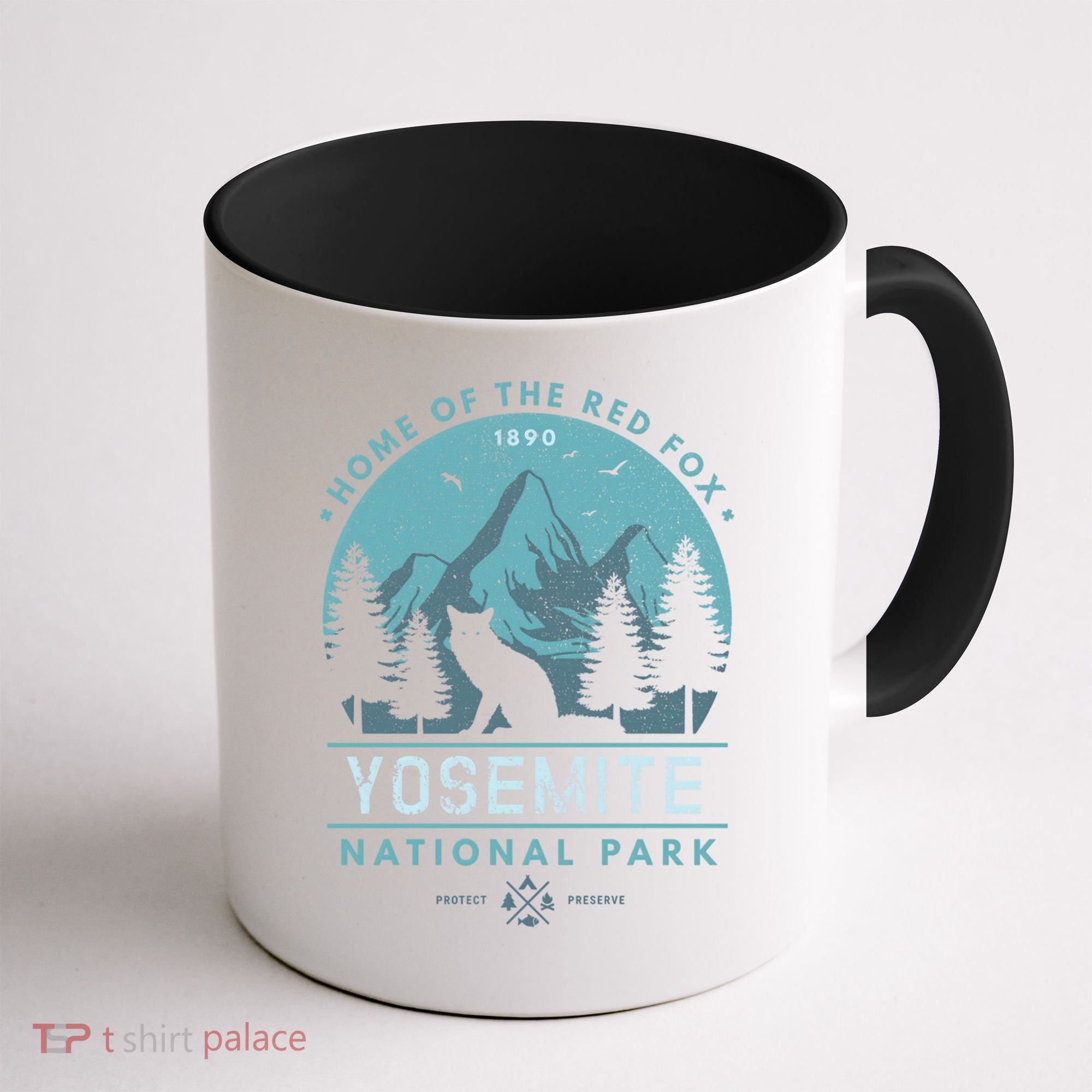 Red Fox Wilderness Gift Yosemite National Park California Coffee Mug