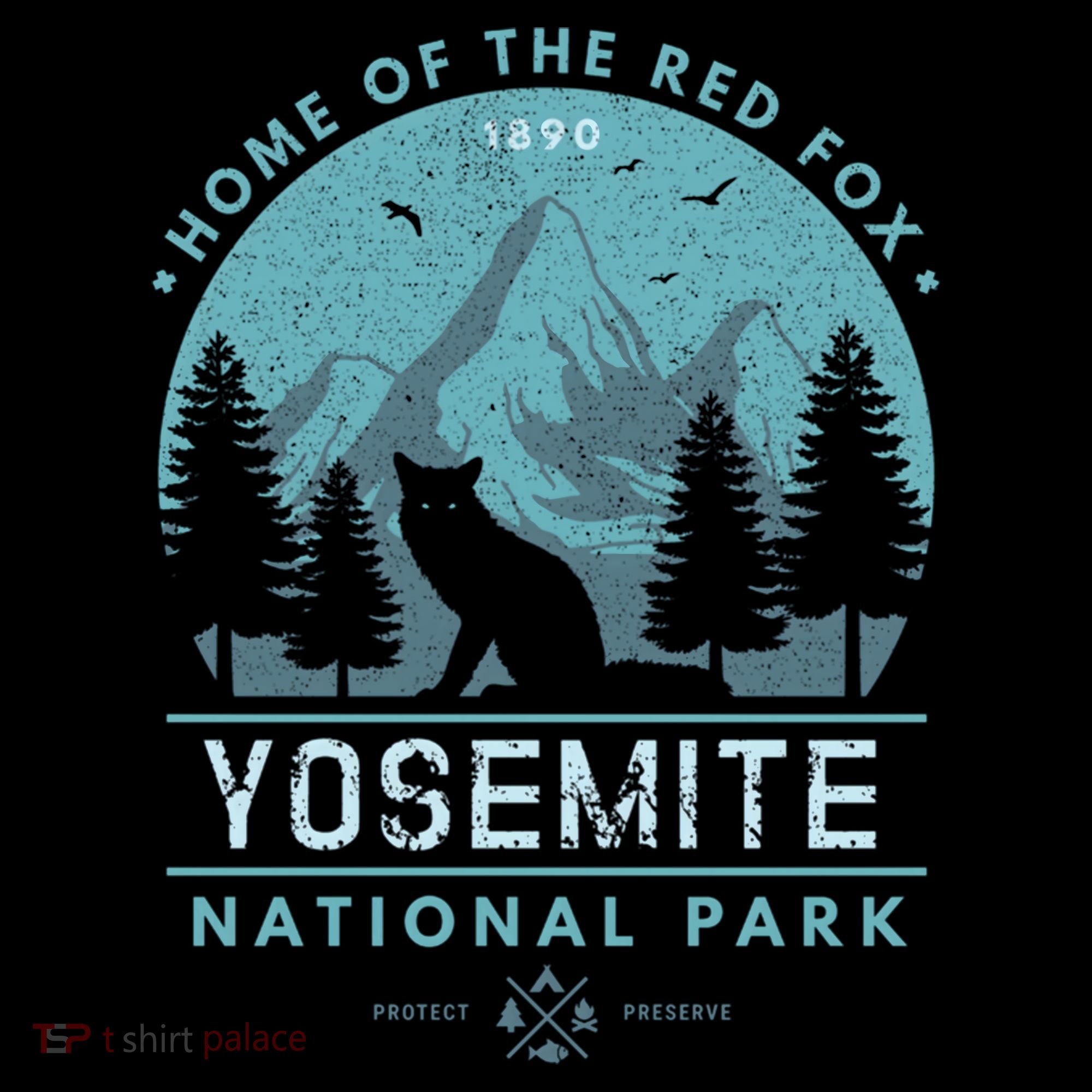 Red Fox Wilderness Gift Yosemite National Park California Coffee Mug