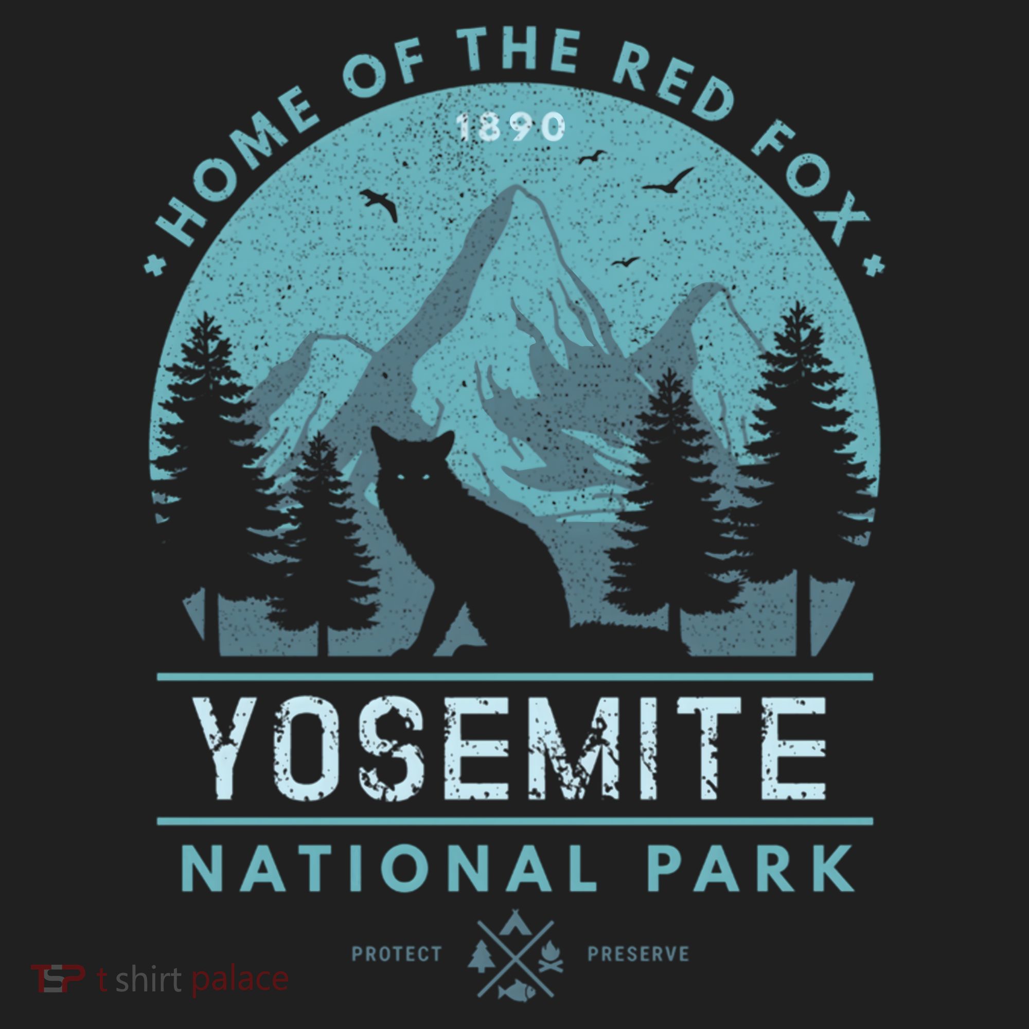 Red Fox Wilderness Gift Yosemite National Park California Beanie