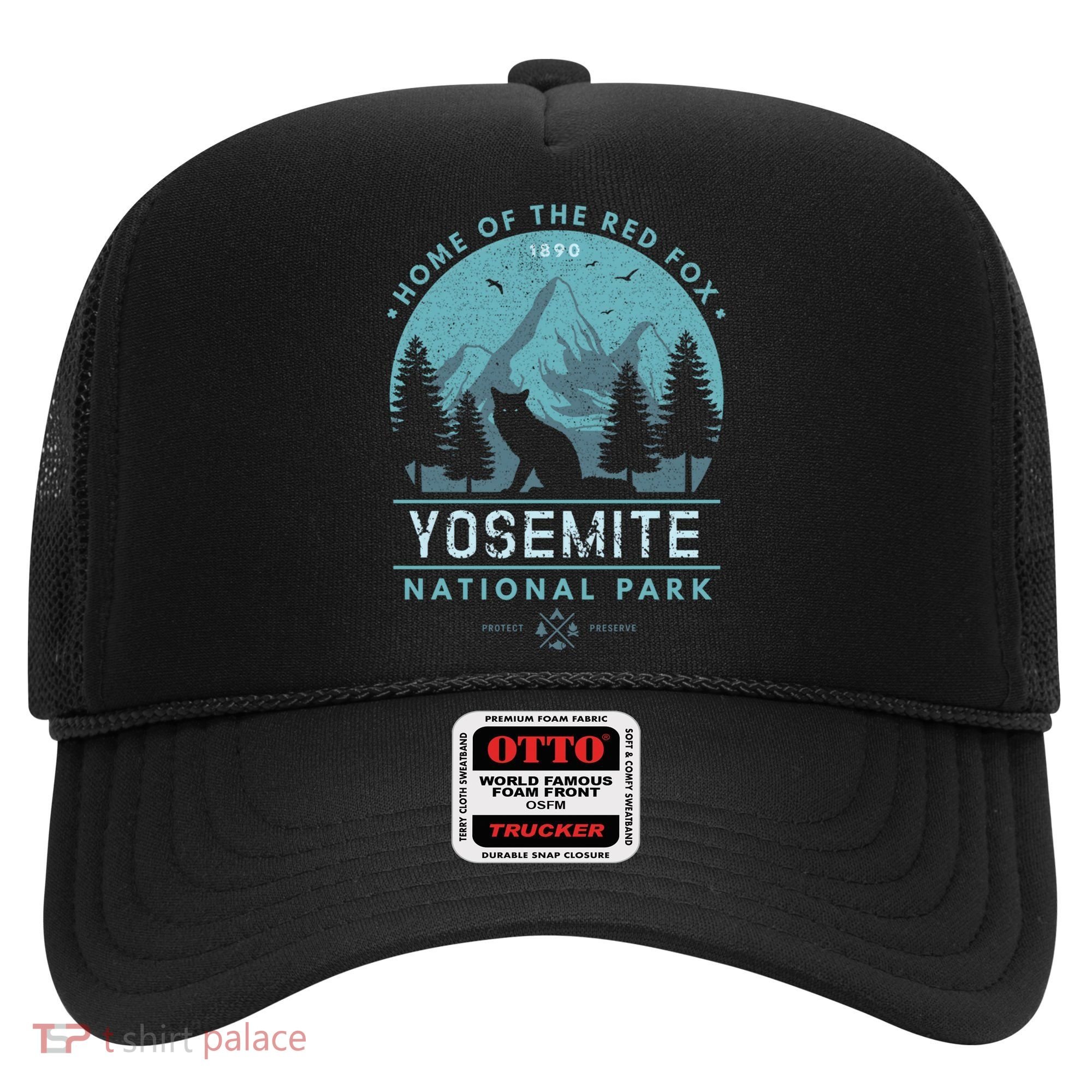 Red Fox Wilderness Gift Yosemite National Park California Hat