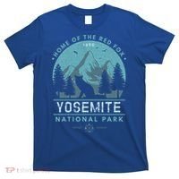 Red Fox Wilderness Gift Yosemite National Park California T-Shirt thumb 0