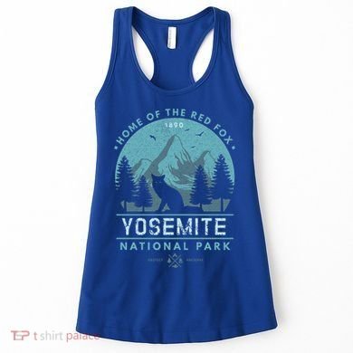Red Fox Wilderness Gift Yosemite National Park California Women's Tank Top