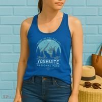 Red Fox Wilderness Gift Yosemite National Park California Women's Tank Top thumb 2