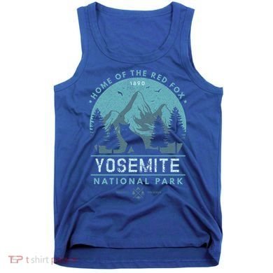 Red Fox Wilderness Gift Yosemite National Park California Tank Top