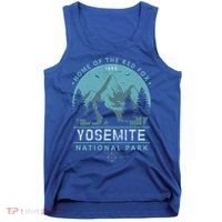 Red Fox Wilderness Gift Yosemite National Park California Tank Top thumb 0