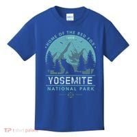 Red Fox Wilderness Gift Yosemite National Park California Kids T-Shirt thumb 0