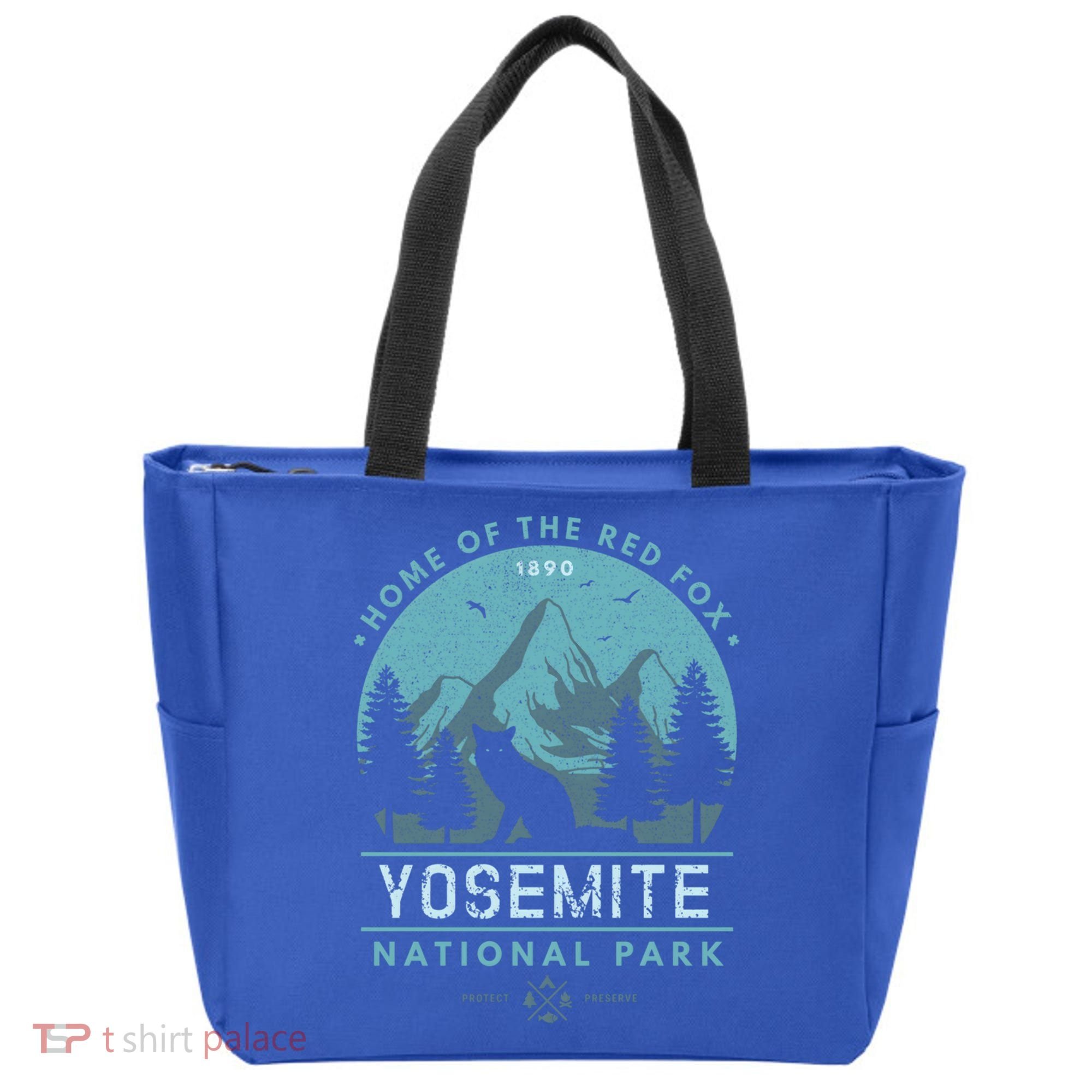 Red Fox Wilderness Gift Yosemite National Park California Tote Bag