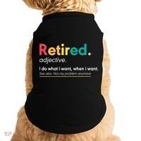 Retirement For Women Funny Retirement For Men Doggie Tank thumb 0