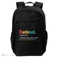 Retirement For Women Funny Retirement For Men Backpack thumb 0