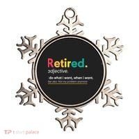 Retirement For Women Funny Retirement For Men Ornament thumb 0