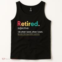 Retirement For Women Funny Retirement For Men Tank Top thumb 2