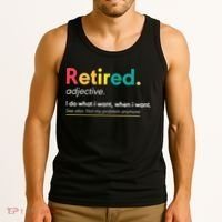Retirement For Women Funny Retirement For Men Tank Top thumb 3