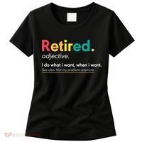 Retirement For Women Funny Retirement For Men Women's T-Shirt thumb 0