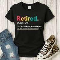 Retirement For Women Funny Retirement For Men Women's T-Shirt thumb 3